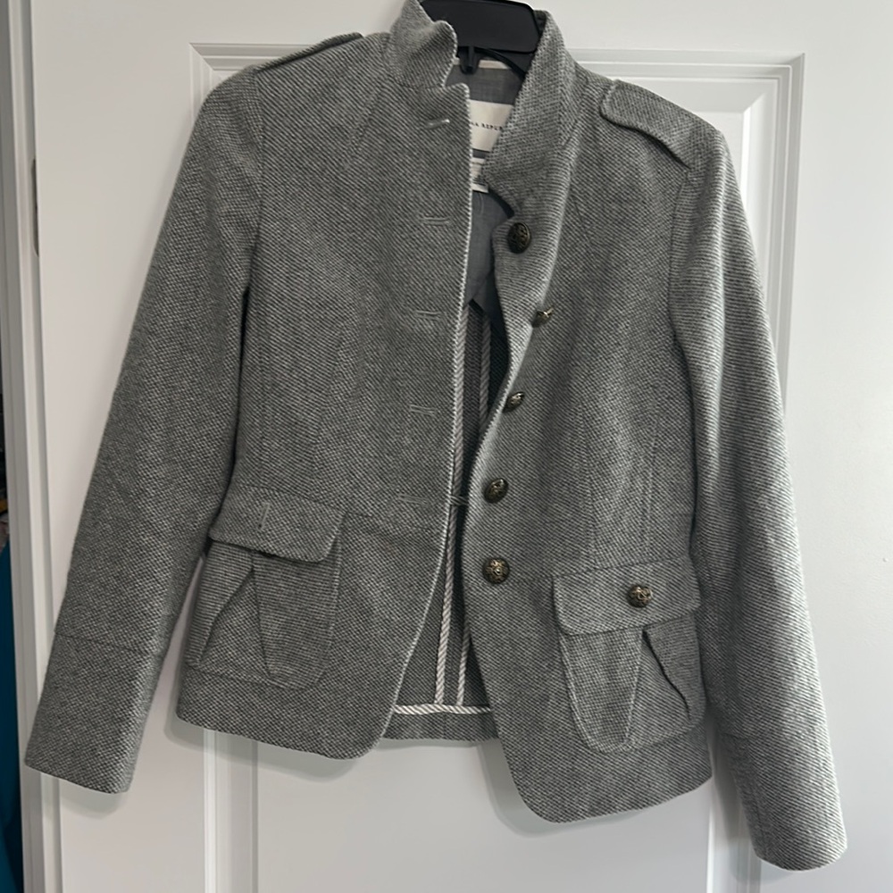 Banana Republic Italian Fabric Blazer in Gray